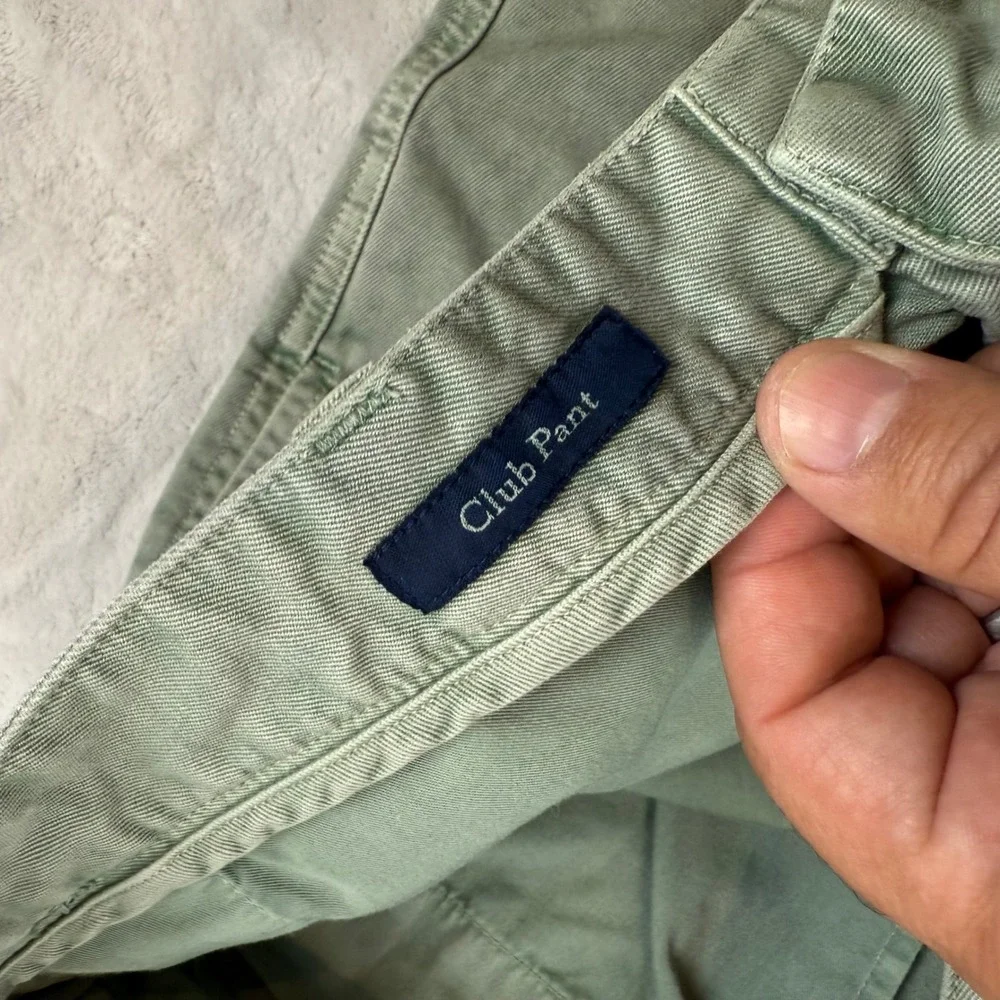 Vineyard Vines Mens‎ Club Pant Chinos Casual 36x34 Sage Green Cotton